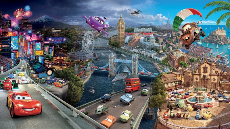 Xem Phim Vương Quốc Xe Hơi 2, Cars 2 2011