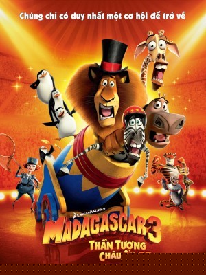 Madagascar 3: Europe's Most Wanted (Thần Tượng Châu Âu) (2012)