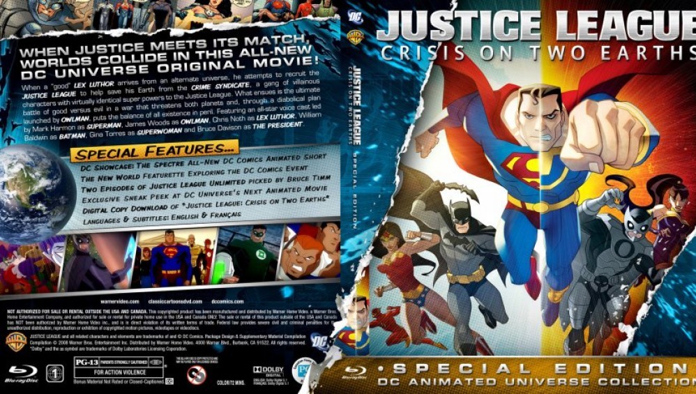 Xem Phim Đội Công Lý: Thảm Họa Giữa Hai Trái Đất (Justice League: Crisis On Two Earths) (2010), 2010 Xem Phim Đội Công Lý: Thảm Họa Giữa Hai Trái Đất (Justice League: Crisis On Two Earths) (2010), 2010