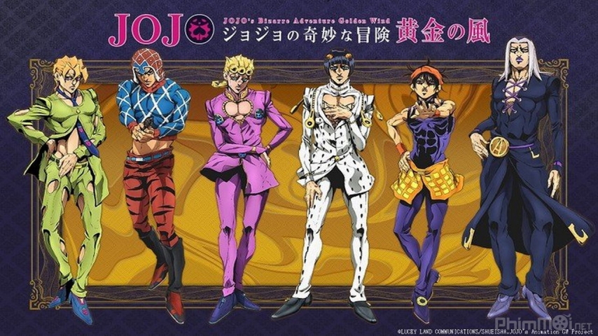 Xem Phim Cuộc Phiêu Lưu Của Jojo: Phần 5, JoJo's Bizarre Adventure Part 5: Golden Wind 2018 Xem Phim Cuộc Phiêu Lưu Của Jojo: Phần 5, JoJo's Bizarre Adventure Part 5: Golden Wind 2018